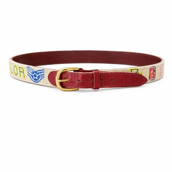 Smather’s and Branson U.S. Navy Needlepoint Belt